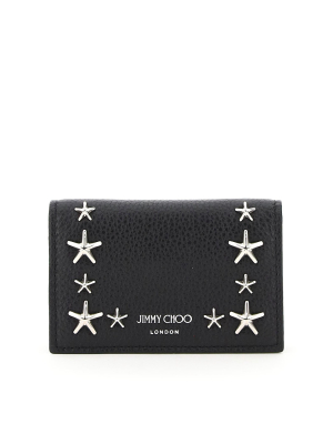 Jimmy Choo Nello Star Studs Wallet