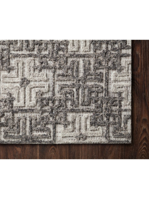 Charcoal/ Fog Ehren Rug