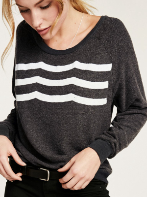 Waves Hacci Pullover