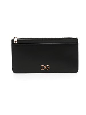 Dolce & Gabbana Logo Plaque Cardholder