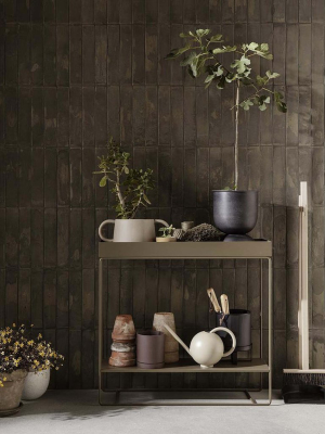 Plant Box Two Tier - Olive