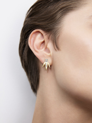 Grass Straw Studs Y-d