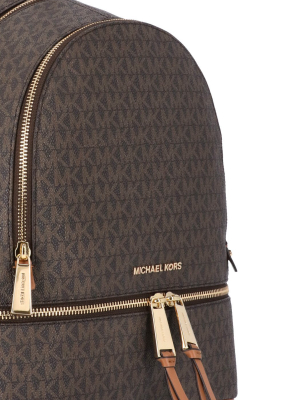 Michael Michael Kors Rhea Medium Logo Backpack