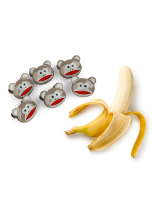 Bag Clips 6 Set + Monkeys