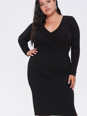 Plus Size High-rise Skirt