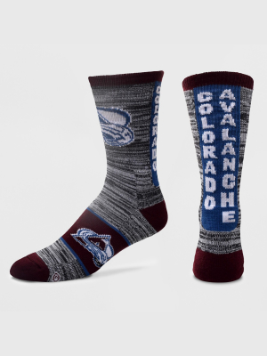 Nhl Colorado Avalanche Ticket Crew Sock