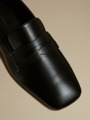 The Carlisle Loafer In Black Leather