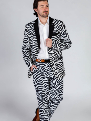 The In The Black | Zebra Print Party Suit