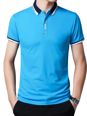 Pologize™ Elegant Solid Color Polo Shirt