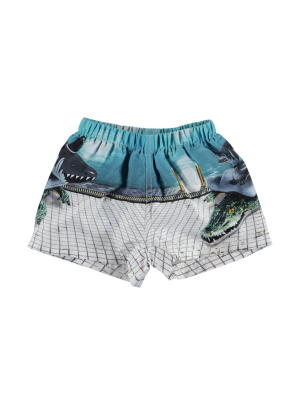 Molo Newton Swim Trunks - Pool Side