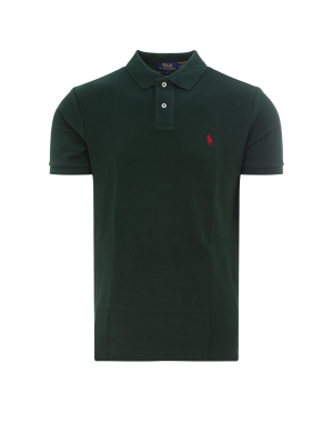 Polo Ralph Lauren Logo Embroidered Polo Shirt