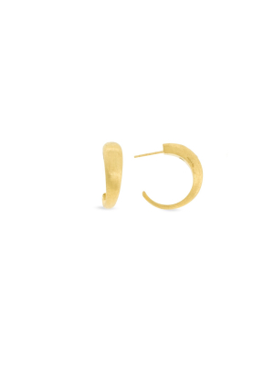 Marco Bicego® Lucia Collection 18k Yellow Gold Medium Hoop Earrings