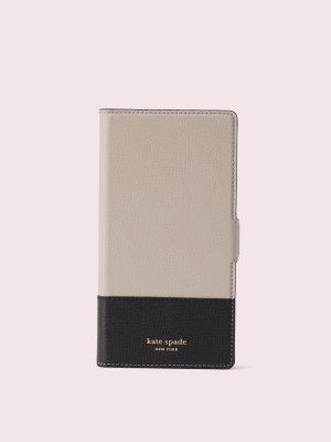 Sylvia Iphone Xs Max Magnetic Wrap Folio Case