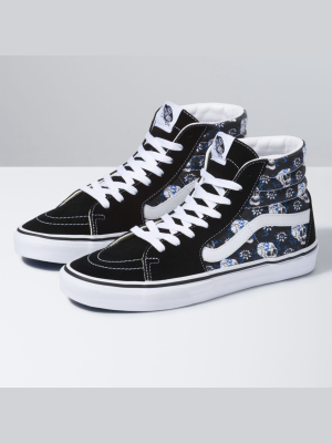 Flash Skulls Sk8-hi