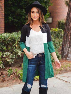 Finn Cardigan - Jade Green