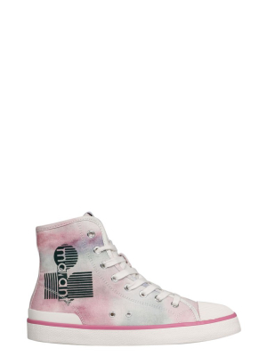 Isabel Marant Logo Print Sneakers