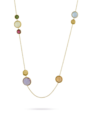 Marco Bicego® Jaipur Color Collection 18k Yellow Gold Mixed Gemstone Necklace