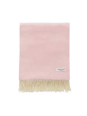 Herringbone Throw In Pink Sugar