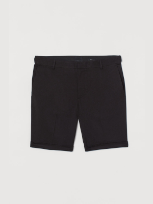 Slim Fit Tailored Shorts