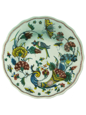 Melamine Faience A La Corne Plate