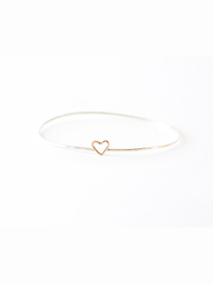 Junibel Sweetheart Bangle Bracelet Design By Agapantha