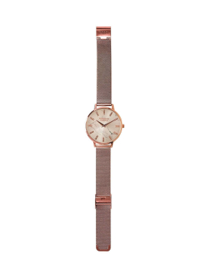 Malibu Rose Gold Watch