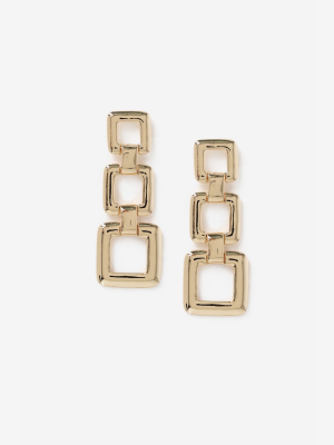 **square Drop Earrings