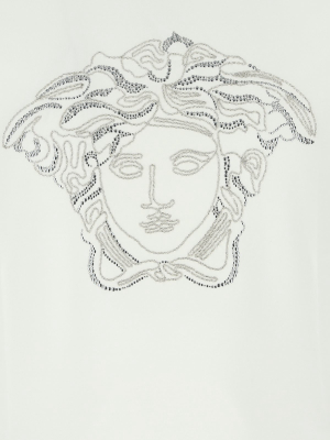 Versace Embellished Medusa T-shirt