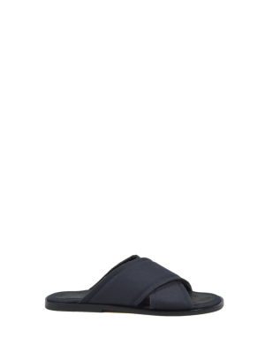 Maison Margiela Cross Strap Slide Sandals