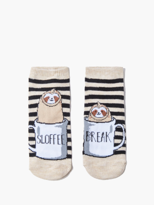 Sloffee Break Ankle Socks