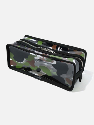 Bape 1st Camo Flight Pouch - Clear