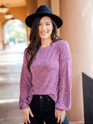 The Felicity Top - Mauve