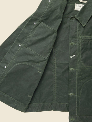 Supply Jacket - Waxed Olive Ridgeline