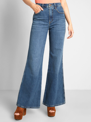 Retro Readiness Flared Jeans