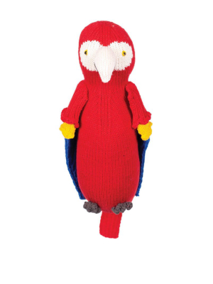 Red Parrot Stuffed Animal