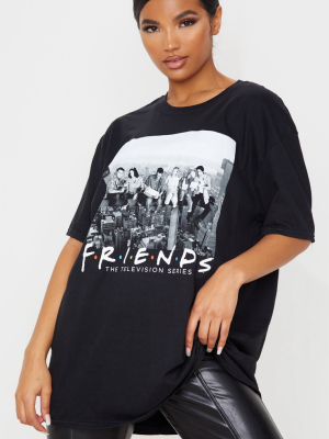 Black Friends New York Oversized T Shirt