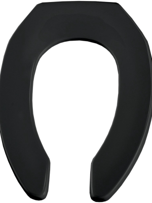 Bemis 1955c Elongated Commercial Plastic Open Front Toilet Seat