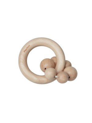 Plantoys Beads Rattle Natural