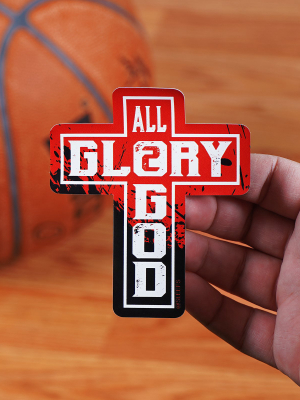 All Glory To God Sticker