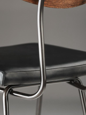 Nuevo Soli Bar Stool - Black