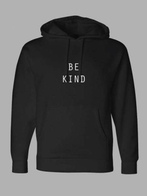 Ph By The Phluid Project Gender Inclusive Be Kind Hooded Sweatshirt - Black