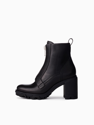 Shiloh High Zip Boot - Leather
