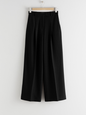 Tailored Relaxed Trousers