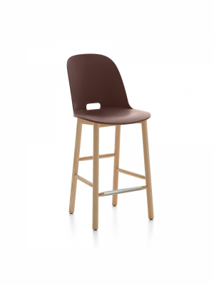 Alfi Counter High Back Stool