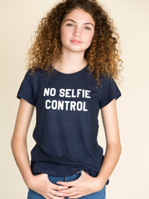 No Selfie Control Tee