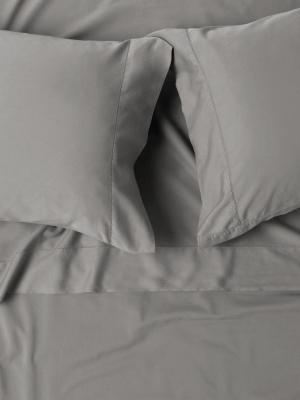 Relaxed Cotton Sateen Pillowcases