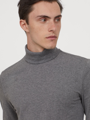 Slim Fit Turtleneck Shirt