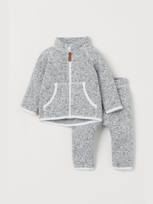 2-piece Fleece Set