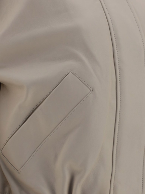 Proenza Schouler White Label Leather Cropped Jacket