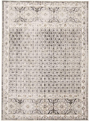 Feizy Rug Kano 3874f, Gray/ivory